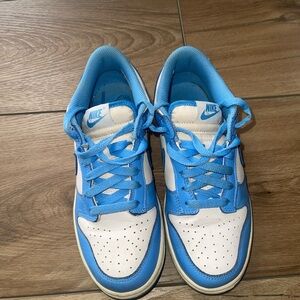 Nike Sky Blue and White Athletic Shoes